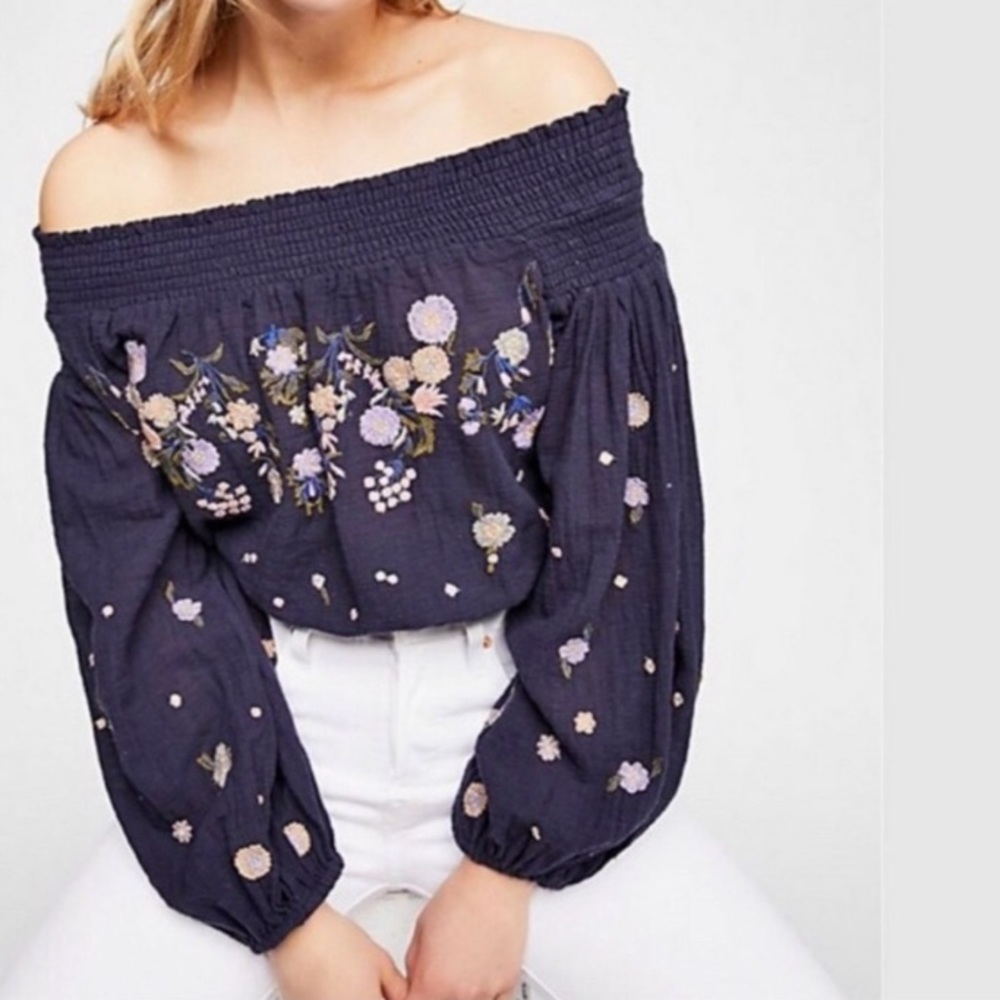 Free people off the shoulder top